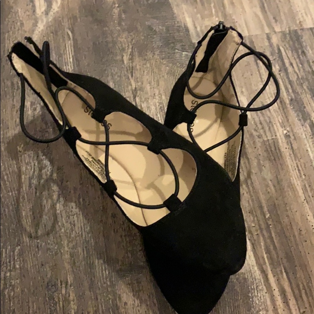 Black flats